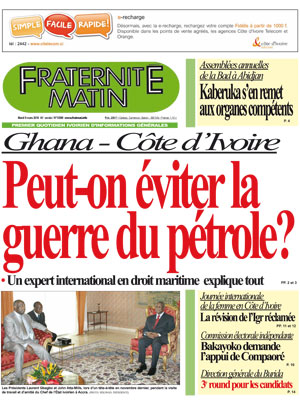 Fraternité Matin N° 13599