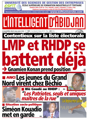 L’intelligent d’Abidjan N° 1932