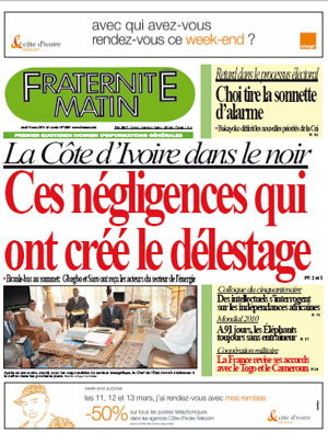 Fraternité Matin N° 13601