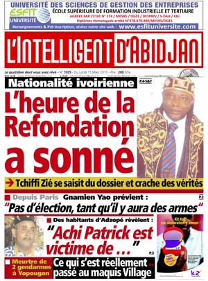 L’intelligent d’Abidjan N° 1935