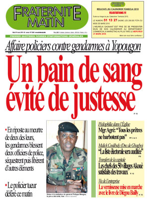 Fraternité Matin N° 13605