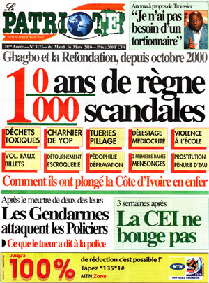 Le Patriote N° 3122