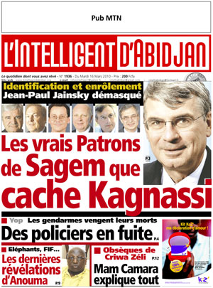 L’intelligent d’Abidjan N° 1936