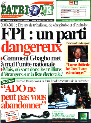 Le Patriote N° 3123