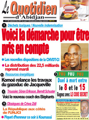 Le Quotidien d’Abidjan N° 140