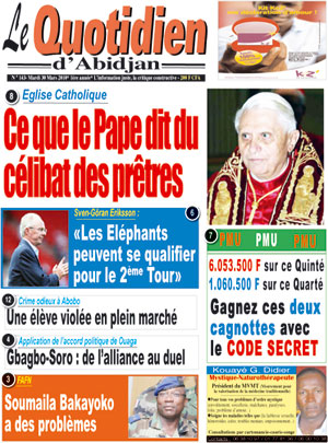 Le Quotidien d’Abidjan N° 143