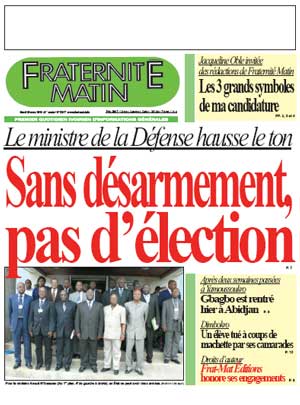 Fraternité Matin N° 13617