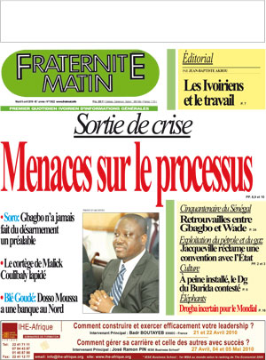 Fraternité Matin N° 13622