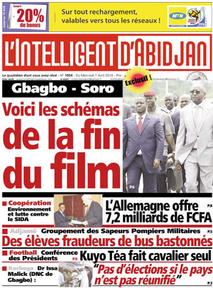 L’intelligent d’Abidjan N° 1954