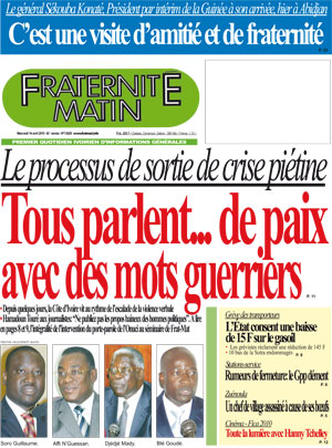 Fraternité Matin N° 13629