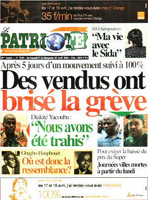 Le Patriote N° 3149