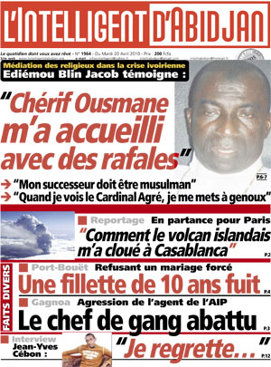 L’intelligent d’Abidjan N° 1964