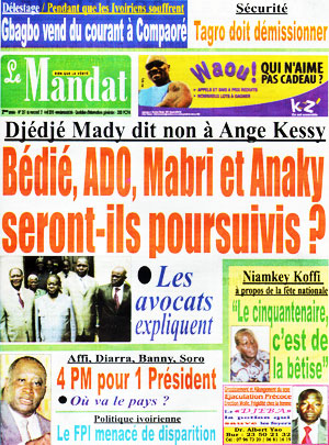 Le Mandat N° 251