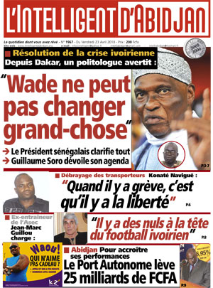 L’intelligent d’Abidjan N° 1967