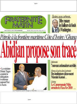 Fraternité Matin N° 13640