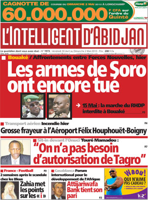 L’intelligent d’Abidjan N° 1973