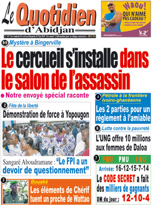Le Quotidien d’Abidjan N° 167