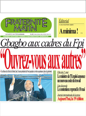 Fraternité Matin N° 13644