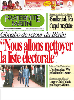 Fraternité Matin N° 13646