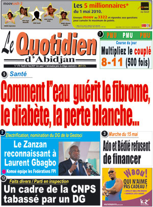 Le Quotidien d’Abidjan N° 175