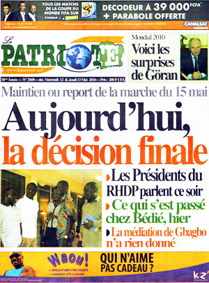 Le Patriote N° 3169