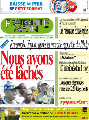 Fraternité Matin N° 13655