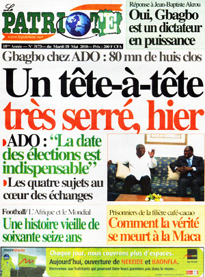 Le Patriote N° 3173