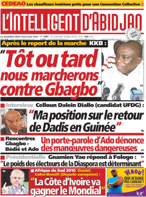 L’intelligent d’Abidjan N° 1987