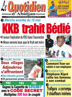 Le Quotidien d’Abidjan N° 181