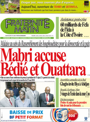 Fraternité Matin N° 13658