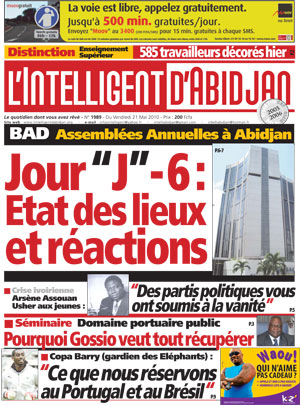 L’intelligent d’Abidjan N° 1989