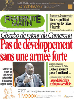 Fraternité Matin N° 13660