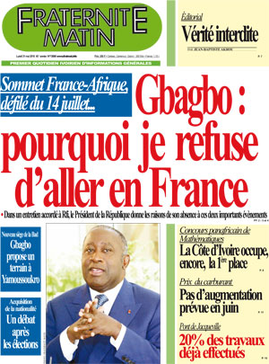 Fraternité Matin N° 13666