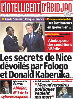 L’intelligent d’Abidjan N° 1998