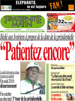 Fraternité Matin N° 13672