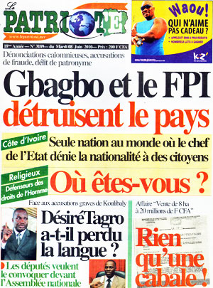 Le Patriote N° 3189