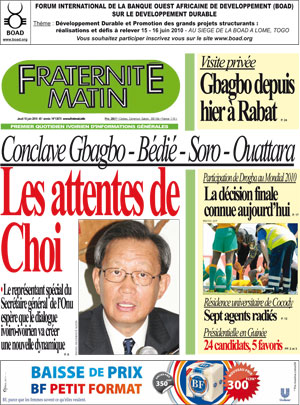 Fraternité Matin N° 13675