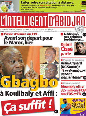 L’intelligent d’Abidjan N° 2004