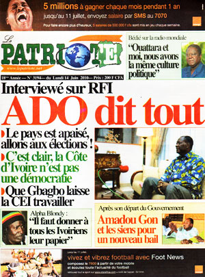 Le Patriote N° 3194