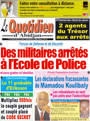 Le Quotidien d’Abidjan N° 203