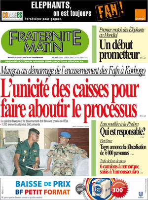 Fraternité Matin N° 13680