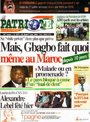 Le Patriote N° 3197