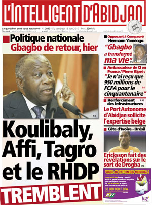 L’intelligent d’Abidjan N° 2011