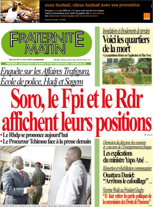 Fraternité Matin N° 13685