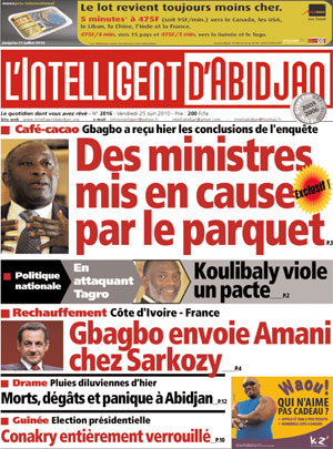 L’intelligent d’Abidjan N° 2016