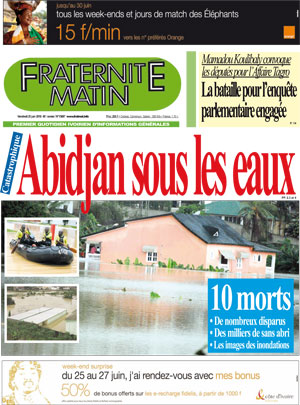 Fraternité Matin N° 13688