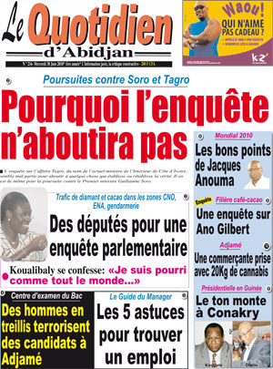 Le Quotidien d’Abidjan N° 216