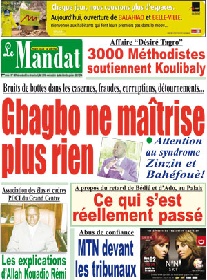Le Mandat N° 301