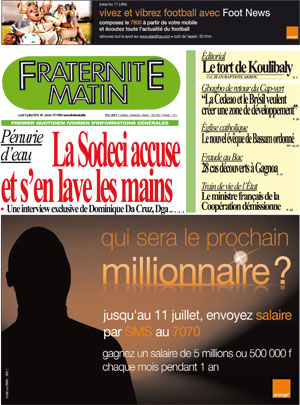 Fraternité Matin N° 13696