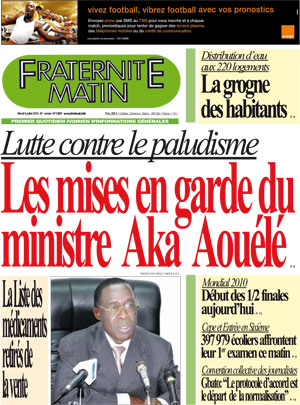 Fraternité Matin N° 13697